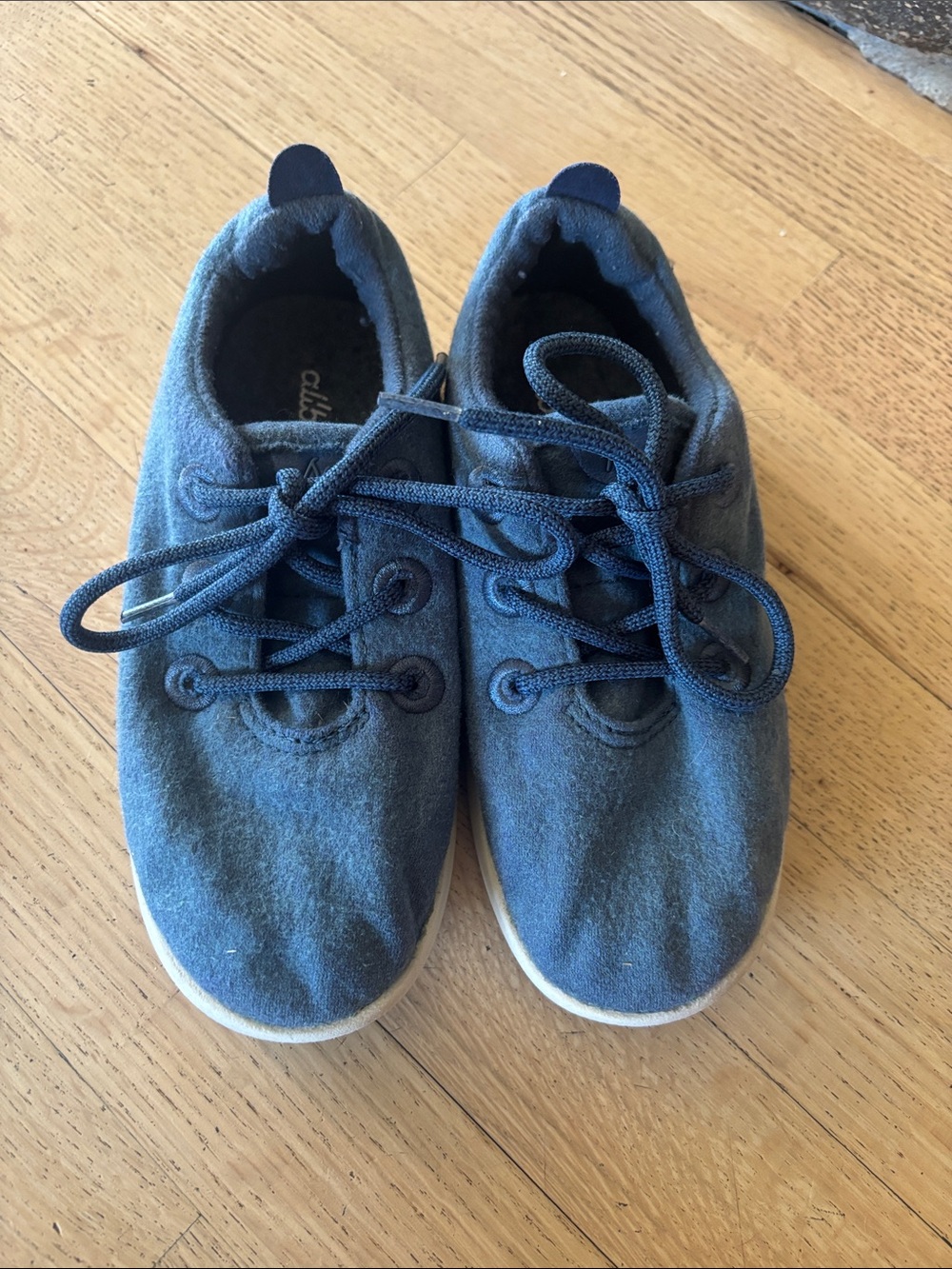 allbirds Kids Wool Sneaker - Heather Blue